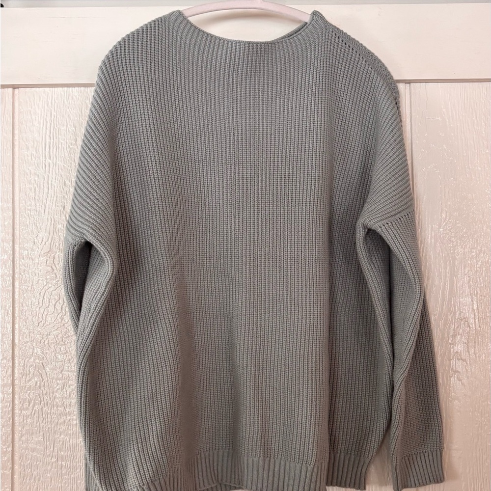Women’s Gray Oversized Sweater